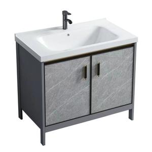 TEMU 세면대설치 카운터 세면대 화장실 간이세면대, 일체형세면대 세면기 하부장 세면대 하부장 욕실 수납장