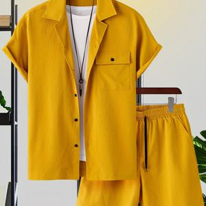 TEMU Men'S Casual Outfit