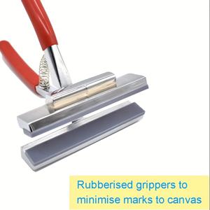 TEMU 스프링 리턴 핸들이 있는 1개의 고품질 캔버스 플라이어, 스트레처 바, 프레임 툴, 오일 페인팅을 위한 스트레칭 클램프용 추가 넓은 캔버스 플라이어