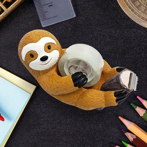 TEMU 2개 세트 레진 슬로우 테이프 커터, 데스크탑 테이프 디스펜서, 귀여운 사무실 책상 액세서리, 서적 책상 장식, 데이 선물, 부활절 선물, 생일 선물, 이사 선물.