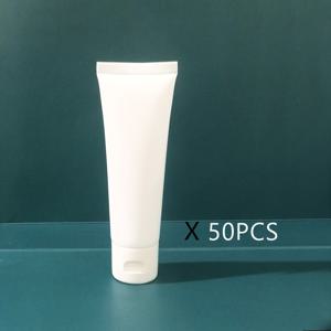 TEMU 50개 팩 3.4oz 플라스틱 압착 병 - 샴푸, 바디워시, 핸드크림, 페인트, 세정제, 자외선 차단제 - 손세척만 가능한 플립/나사 캡 빈 튜브