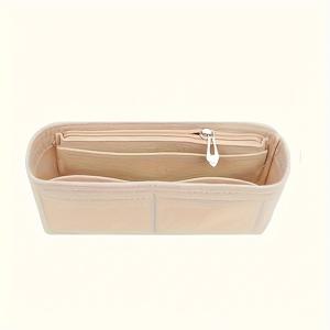 TEMU 지퍼가 있는 내부 가방 수납용 펠트 삽입 지갑 정리함 GG 마르몽 매텔라스 싱글 숄더백, 여성용 안감 핸드백 내부 파우치 수납 가방