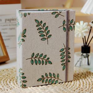 TEMU 1개, 탄성 끈이 달린 패브릭 캔버스 사진 앨범, 가족, 커플, 이벤트에 이상적, 크리스마스, 할로윈, 추수감사절 선물에 완벽합니다.