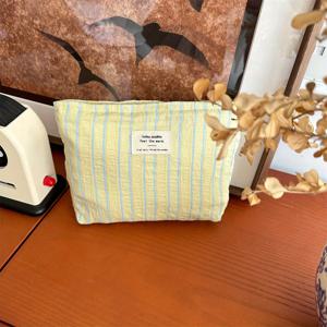 TEMU 달마시안 강아지 목욕 시간 디자인의 귀여운 걸 스타일 대조 색상 화장품 가방 1개 - 여성용 대용량 휴대용 메이크업 정리함 및 보관 파우치, 동전 지갑 (라이트 핑크 & 화이트 )