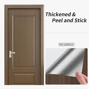 TEMU 1롤 자체 접착식 문 스티커, 목재 문 장식 접촉 종이, 입구 오래된 문 리모델링 스티커, 목재 조직 벽지, 크기 *196.85인치, 31.49*118.11인치