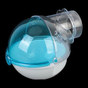 TEMU 1pc 햄스터 화장실 욕실 모래 방, 소형 애완동물 펫 하우스, 플라스틱 애완동물 용품 욕실 케이지 박스 햄스터 마우스용