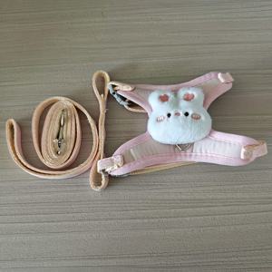 TEMU 고양이 견인 로프, 격투 방지 야외용 특수 고양이 로프, 작은 새끼 고양이 미끄러짐 방지 고양이 도구, 애완동물 분실 방지 가슴 스트랩 체인