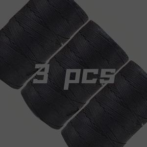 TEMU 3개입 아이스 나일론 실, 100% 나일론 크로셰 실, 손뜨락용, 여름 모자 신발 쿠션 엮기에 적합, 1.5mm 폭, 3.53oz/개|여름모자|뜨개실