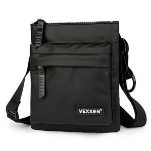 TEMU 1개 YBA 남성용 미니 크로스바디 백 - 조절 가능한 스트랩, 지퍼 클로저, 여행/직장/캐주얼 착용을 위한 컴팩트 메신저백 - 블랙 핸드백, 크로스바디 퍼스, 슬림 디자인, 내구성 강화, 다용도 액세서리, 도시 생활에 적합한 워크 핸드백, 모던 액세서리, 튼튼한 구조, 어반 라이프스타일