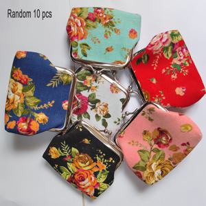 TEMU 10가지 스타일리시하고 신선한 플로럴 코인 파우치, 동전·립스틱·열쇠·카드 보관에 완벽. 사계절 선물이나 어버이날 선물로 딱! 다양한 컬러 제공