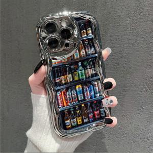 TEMU 아이폰 16 15 14 11 프로 프로맥스 16 15 14 플러스와 호환되는 전기도금 크림 소프트 보호 케이스 - 귀엽고 패셔너블하며 두껍고 충격에 강함