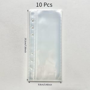 TEMU 【A6 하프 스티커 보관북】 루스리프 저널 테이프 컷 필름 디바이더 스티키 노트 앨범 소재 수집