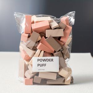 TEMU 60개 웨지형 메이크업 스펀지, 파라벤 프리, 일반 피부 호환, 엣지 컨트롤 & 부드러운 적용의 수분 흡수성 PU 뷰티 블렌더 - 파운데이션, 블러쉬, 아이섀도용