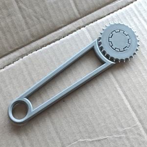 TEMU 조절 가능한 스틸 롤러가 있는 수동 핸드헬드 판지 상자 펀치 도구 1개 - 회색 조절 가능 홀 펀치 DIY 공예, 예술 프로젝트, 카드 만들기 및 판지 상자 수정용 - 균일한 구부리기와 접기를 위한 휴대용 정밀 도구, 기능적인 디자인 | 견고한 그립 핸들, 종이 공예용 홀 퍼처