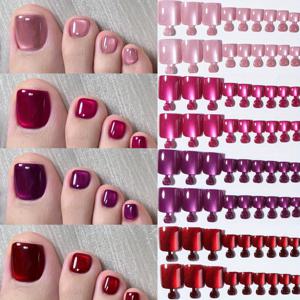 TEMU 간단한 인스 핫 스타일 다색 유리 고양이 눈가짐 패치 분리 가능한 나일 고품질 96개 짧은 발가락 프레스 온 나일 Y2K 나일 핫 쿨 분리 가능한 나일 아트 완성 DIY 아크릴 나일 (각 상자에는 젤 글루 + 한 개의 마찰 스트립이 포함되어 있습니다)