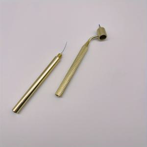 TEMU 비트남 골든 펜, 비트남 액체 애플리케이터, 슬랜트 바 디자인, 미세한 라인 페인팅 및 영감을 주는 인용문 아트, 미적 스테이션리, 크래프트, 스크랩북 및 홈 데코, 용품, 스크랩북 액세서리, 미적 스크립트 디자인, 금속 피니시