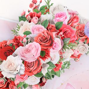 TEMU 1pc 로즈 팝업 카드와 봉투 - 3D 팝업 로즈 & 하이 드 랭 가, 생일, 어머니의 날, 결혼식, 기념일, 크리스마스 & 추수감사절에 완벽한 카드 - 그녀나 친구에게 이상적인 선물, 어떠한 특별한 기념일에도 적합한 다용도 축하 카드, 특별한 기념일 카드 | 로맨틱한 축하 카드 | 종이 공예 카드, 로즈 장식