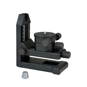 TEMU 타입 L 자석 마운트, 조절 가능한 틸트 기능 레이저 레벨 액세서리; 높이 조절 플랫폼; 강력한 자석 및 스케일 라인 포함; 다중 차원 조정 가능; 평면 호환성; 삼각대용 1/4