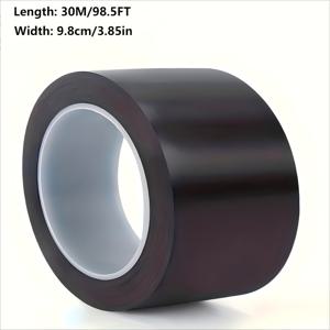TEMU 30m 고강도 테이프 - UV 차단, 잔여물 없는 접착제, 고품질 & 방풍형 창문용 빛차단 테이프, 발코니·침실 유리용 - 프라이버시 단열, 스크래치 방지 실링, 강력한 접착력, 내구성 있는 에너지 절약