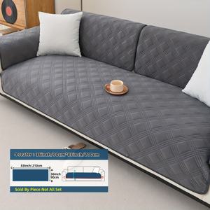 TEMU 소파 쿠션을 보호하고 장식하기 위한 1/2/3/4좌석 소파를 위한 소음 파동 기술 대형 ром보스 퀼트 소파 쿠션, 애완 동물 친화적, 기계 세척 가능