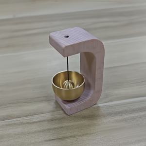 TEMU 1개 빈티지 실내/실외 풍경 & 도어벨 - 방수 알람 시스템, 내구성 있는 구리 합금 금속 풍경, 집/사무실/입구용 편안한 소리, 풍경 경보 및 휴일 선물, 우아한 장식