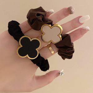 TEMU 2개입 한국 스타일 메탈 사자수염 머리끈 - 골드 액센트가 있는 우아한 헤어밴드, 남녀 공용 튼튼한 원단 헤어, 포멀 헤어피스, 세련된 헤어피스, 안전한 헤어피스, 리, 머리핀, 헤어밴드 머리끈, 머리방울끈, 머리끈 고무줄, 리본머리핀