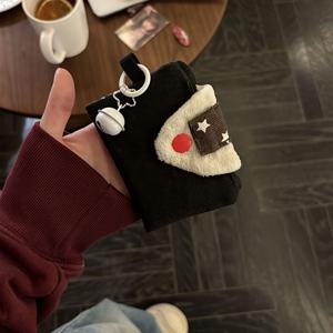 TEMU 귀여운 스시 밥집 카드지갑 - 키링이 달린 컴팩트한 동전파우치 & Red Eye Planet 디자인, 휴대용 ID홀더, 오일엣지 핸드워시 가능, 재미있는 모양의 여성을 위한 데일리 이터널즈 (캐주얼 스타일,다기능 카드수납), 플레이풀 액세서리, 내구성 있는 원단, 경량소재, 작은 정리함, 패션러버를 위한|카드지갑|키링|지갑