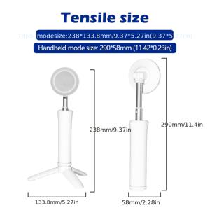 TEMU 강력한 클립이 있는 자석 휴대폰 삼각대, 분리형 사각홀더 & 방실끈 – 여행과 홈오피스용으로 완벽한, 자석식 휴대폰 그립, 핸즈프리 시청, 데스크 정리함, 액세서리, 휴대성 있는 거치대, 안전한 그립감, 튼튼한 구조, 미끄럼 방지 기능, IT 애호가와 잦은 여행객을 위한 제품|그립톡|핸드폰스트랩