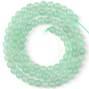 TEMU 1줄 천연 아벤투린 스톤 비즈 - 15인치 대형 구형/원통형 튜브 비즈, 천연 내포물 포함, 4mm 6mm 8mm 10mm 12mm 매끄러운 구형 비즈, DIY 주얼리 제작용, 녹색 대리석 같은 질감, 목걸이, 팔찌, 귀걸이, 펜던트용 천연 스톤 비즈 (다양한 색상 옵션) - 수제 공예용 천연 아벤투린 비즈, 진정 효과 구형 비즈