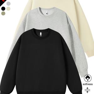 TEMU 3pcs 세트 가을 겨울 남성 캐주얼 스포츠 라운드넥 후드티, 캐주얼 솔리드 컬러 긴팔 후드티, 다양한 색상, 데일리, 아웃도어 스포츠, 하이킹, 피트니스, 여행 등에 적합, 220g/㎡ 원단 무게, 하이킹 의류,피트니스 의류,다용도 후드티,클래식 스타일,고품질 스티칭,내구성 있는 소재,운동용 탑,스포츠 스웨터,야외 모험가