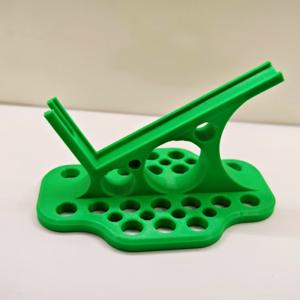 TEMU 침대 옆으로 누워서 사용하는 휴대폰 거치대 - 핸즈프리 미끄럼 방지 디자인, 인체공학적 곡선 베이스, 미끄럼 방지 그립 & 높이 조절 가능 - 침대 옆, 거실용 튼튼한 PP 소재 - 여성, 크리스마스, 몰상식 시청을 위한 이상적인 휴식 선물 - 손가락 보호, 핸드폰 거치대, 핸드폰 그립톡, 폰거치대, 그립톡, 태블릿 거치대, 휴대폰거치대|그립톡