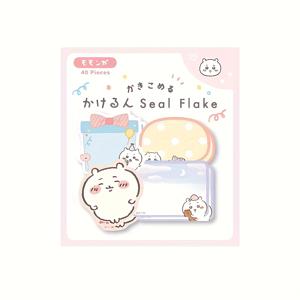 TEMU 치카와 40개 귀여운 애니메이션 캐릭터 스티커 메모 - 재사용 가능한 셀프 접착식 종이, 초록색 스타일 캐릭터, 파스텔 색상 (핑크, 노랑, 초록, 보라, 주황), 다이어리, 플래너, 사무실용, 재미있는 디자인, 강력한 접착력