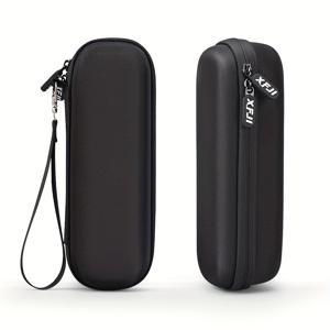 TEMU XFJI DJI Osmo Pocket 3용 나일론 하드 쉘 보호 케이스 - 충격 방지 여행용 보관 가방, 액세서리 포켓, 안전한 지퍼 클로저, 휴대용 스트랩, 보호 케이스|여행용 보관 가방|지퍼 클로저, DJI Osmo Pocket 3 케이스