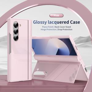 TEMU 삼성 Zfold3/4/5/6용으로 적합한 완전히 닫힌 힌지 디자인의 백 커버 브래킷은 고급 휴대폰 케이스에 대한 스크래치 저항성과 드롭 보호를 제공하며 남성과 여성 모두에게 적합합니다.