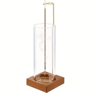 TEMU 빈티지 금속 향로 홀더 - 분리형 방연 유리 & 걸이 후크 포함 - 배터리 불필요, 전기 없이 요가, 명상, 사무실, 찻집에서 사용 가능