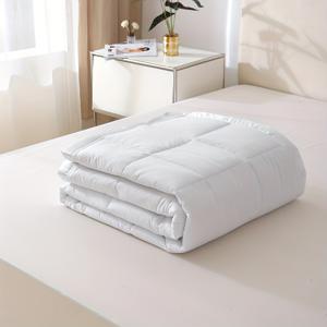 TEMU 1 울트라 소프트 사계절 이불, 섬유 충전재, 가벼운 여름 담요, 부드럽고 통기성 좋음, 세탁기 사용 가능, 주름 방지, 색상 변색 없음, 수축 방지 (베개 커버 또는 베개 삽입물 없음)