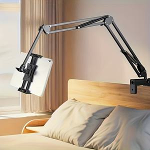 TEMU 확장 데스크탑 스탠드, 롱암 태블릿 스탠드, 침대 탁상 스탠드, IPad, 스마트폰 거치대, 레이지 폰 거치대, 침대 옆 스탠드, 기계식 캔틸레버 스탠드|태블릿