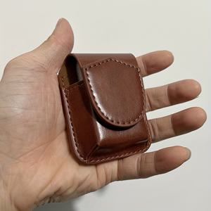 TEMU 1개, PU 가죽 클립온 라이터 플립 시스 파우치 케이스 홀더 스타일리시 라이터 플립 시스 파우치 케이스 홀더 - 스타일리시하고 내구성이 뛰어난 라이터 케이스