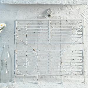 TEMU 프렌치 컨트리 인더스트리얼 정리대 - 견고한 철제 2단 선반, 우아한 장식 디자인, 조립 불필요, 홈/주방/카페용 - 책, 식물, 컵, 소품 수납, 공간 절약형 바닥 또는 테이블탑 사용 가능, 화려한 아이언워크, 랙