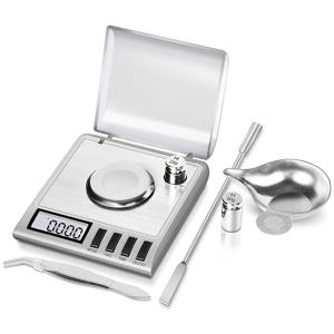 TEMU 0.001G을 측정하는 고정밀 전자 저울, 금, , 분말을 정확하게 측정하기에 적합, 휴대용