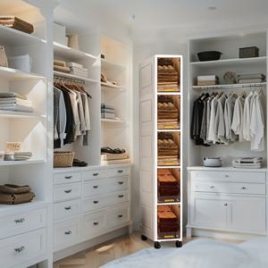 TEMU 컴팩트한 플립 리드 보관 캐비닛 - 바퀴가 달린 공간 절약형 다목적 정리함, 침실, 사무실, 주방 및 욕실용 화이트 플라스틱 직사각형 디자인 - 어머니의 날 선물 아이디어, 주방 캐비닛 정리함 및 보관, 트렁크