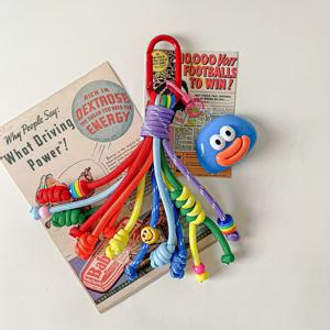 TEMU 2025 비즈 장식 - 멀티컬러 파스텔 & 밝은 색상 (빨강, 노랑, 파랑, 보라, 핑크, 초록, 주황, 검정, 흰색, 갈색) - 무독성 타원형 비즈, 집, 차, 자전거, 가방, 생일, 어버이날, 크리스마스, 졸업 선물용 - , 가방 매듭장식, 독특한 액세서리, 내구성 있는 오너먼트, 다목적 소품, 휴가 구매자|자전거