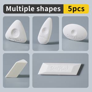 TEMU 스케치 하이라이터 지우개, 글쓰기 및 수정용 지우개, 창의적인 그림지우개, 잔여물 적은 지우개 세트, 학생용 미술 지우개, 디테일 수정 도구