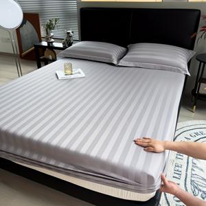 TEMU 부드럽고 가벼운 베이지톤 플레인 사운드웨이브 기술 엠보싱 피트 시트, 베개커버 미포함, 패턴 올시즌용 침실 및 게스트룸 필수품