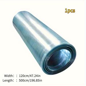 TEMU UV 차단 대형 폴리카보네이트 루프 패널 - 투명 단열 태양광 필름, 녹장, 정원 및 건설 프로젝트용, 사계절 사용 가능