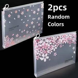 TEMU 2개 세트 파일백 풀탭 지퍼, 4가지 스타일로 학교 용품 정리용, 스승의 날, 개학 시즌, 할로윈, 추수감사절, 크리스마스 선물 추천