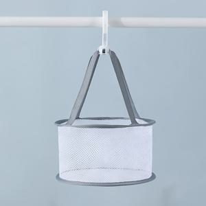 TEMU 휴대용 접이식 방풍 건조 바구니 - 손잡이가 있는 내구성 있는 폴리에스터 메쉬 세탁물 정리함 - 메이크업, 브러시 및 소품을 위한 이상적인 욕실, 주방 및 가정용 세탁실 액세서리, 건조대