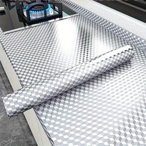 TEMU 1롤 고온 내성 알루미늄 주방 스티커 - 방수 및 방유, 뒷면 패널, 서랍 라이너용 - 내구성 강하고 세척이 쉬운 주방 마감 | 모던 주방 장식 | 튼튼하고 내구성 있는 주방용품, 주방 백스플래시,서랍 안감, 디자인,스타일리시 라이너,오일 저항 필름,접착 필름,주방 리모델링 전문가,현대 주택 소유자