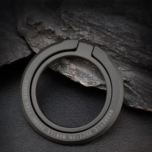 TEMU 미니 자석식 휴대폰 홀더 & 링형 스탠드 - 안전하고 세련된 마운팅, 핸즈프리 시청, 현대적인 액세서리, 컴팩트한 디자인, 강력한 자석, 고품질 소재, 스마트폰 사용자와 직장인을 위한