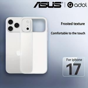 TEMU ASUS 호환 아이폰 17/Pro/Pro Max/Air 폰 케이스, 신형 0-그립 아이스 매트 피부 친화적 마감, 부드럽고 섬세한 터치, 반투명 소재, 초슬림 디자인으로 베어 메탈 느낌